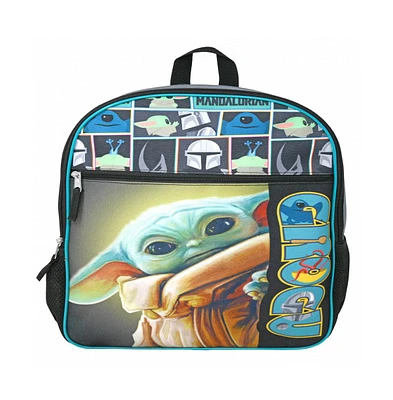 Starwars Star Wars Mandalorian Grogu 16" Boys School Backpack with pockets - Assorted pre