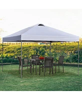 Streamdale Furniture Pop Up Canopy Tent | 10'x10' Instant Sun Shelter with Adjustable Height