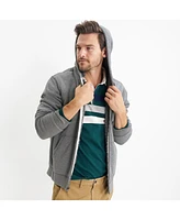 Lands' End Big & Tall Serious Sweats Full Zip High Pile Fleece Hoodie