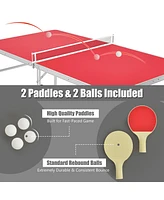 60'' Portable Table Tennis Ping Pong Folding Table