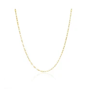 The Lovery Disco Link Chain Necklace 14K Yellow Gold