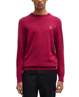 Boss by Hugo Men's Logo Crew-Neck Sweater