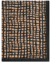 Calvin Klein Women's Geo-Print Chiffon Wrap Scarf