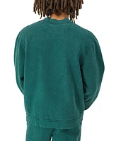 Champion Men's Washed Pocket Crewneck Sweatshirt