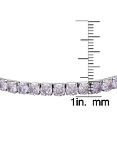 Macy's Simulated Tanzanite June Birthstone Tennis Stretch Bracelet