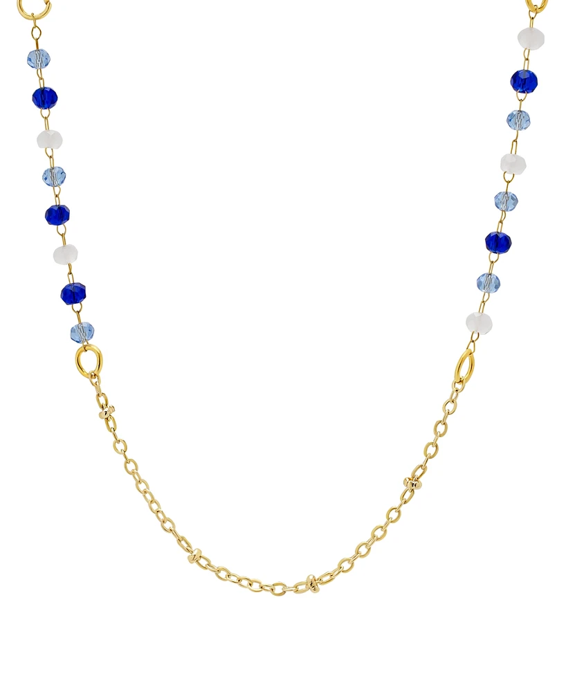 Macy's Blue Crystal Necklace