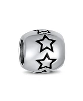 Bling Jewelry Word Best Friend Star Bff Charm Barrel Bead For Women For Oxidized Sterling Silver Fits European Bracelet