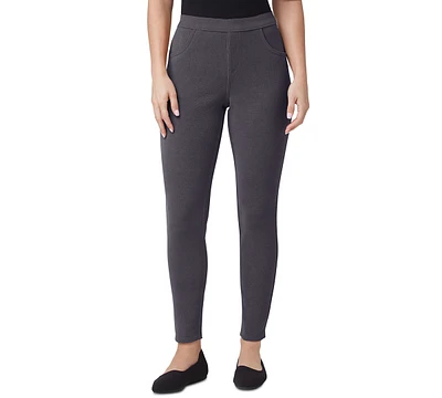 Hue Women's High-Rise Butter Twill Denim Leggings