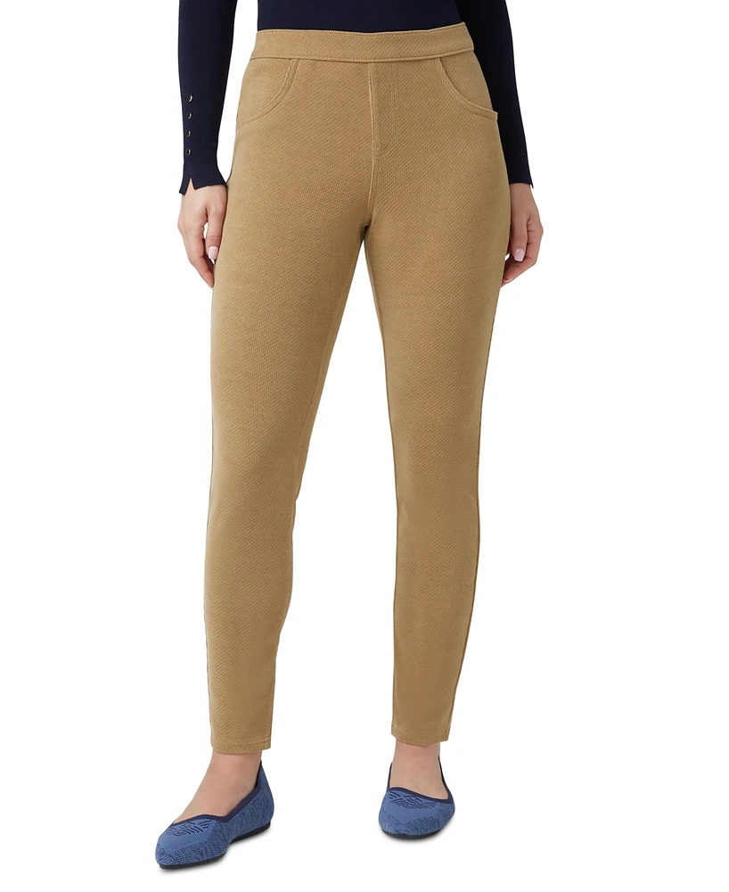 Hue Women's High-Rise Butter Twill Denim Leggings