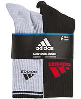 adidas Men's Mix 2.0 6-Pk. Athletic Cushioned Crew Socks