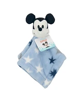 Lambs & Ivy Disney Baby Mickey Mouse Stars Blue Lovey/Security Blanket