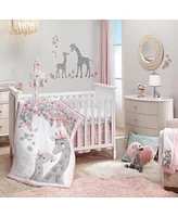 Lambs & Ivy Giraffe and a Half Gray Plush Stuffed Animal Toy - Skylar