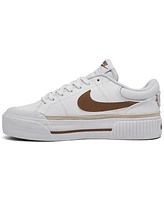 Nike Women's Court Legacy Lift Platform Casual Sneakers from Finish Line