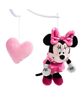 Lambs & Ivy Disney Baby Minnie Mouse Love Pink Musical Baby Crib Mobile Soother