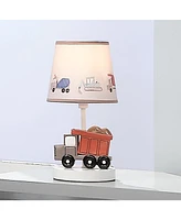 Bedtime Originals Construction Zone Truck Nursery Lamp with Shade & Bulb