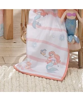 Bedtime Originals Disney Baby The Little Mermaid White Baby Blanket - Ariel