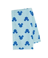 Lambs & Ivy Disney Baby Mickey Mouse Blanket & Plush Baby Gift Set - Blue