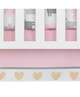 Bedtime Originals Eloise 4-Piece Nursery Baby Crib Bedding Set