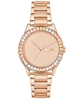 Lacoste Women's Ladycroc Carnation Gold Stainless Steel Bracelet Watch 36.5mm