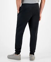 Michael Kors Men's Textured-Logo Jogger Pants
