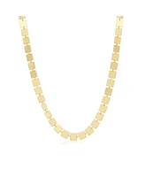 The Lovery Golden Square Necklace 14K Gold