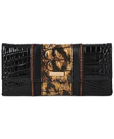 Brahmin Veronica Kairos Embossed Leather Wallet