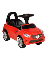 Streamdale Furniture Kids Push Car with Horn, Music, Headlights and Storage