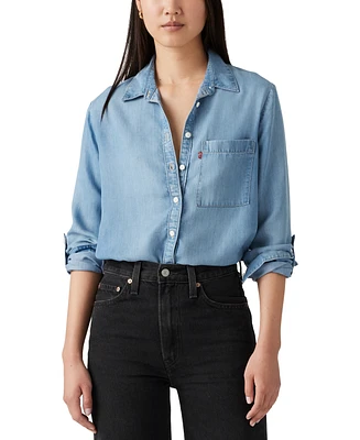 Levi's Women's Darlene Collared Button-Front Shirt
