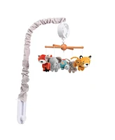 Lambs & Ivy Wild Life Musical Baby Nursery Crib Mobile - Protect the Animals