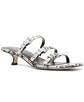 Michael Kors Women's Darrington Kitten Heel Strap Sandals