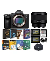 Sony Alpha a7 Iii Mirrorless Digital Camera with 50mm Lens and Accessory Bundle