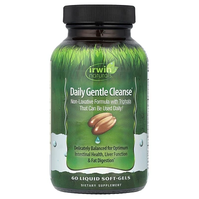 Irwin Naturals Daily Gentle Cleanse - 60 Liquid Soft