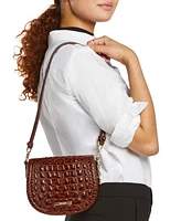 Brahmin Briar Caspian Mini Leather Crossbody