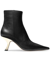 Michael Kors Women's Luna Leather Ankle Booties