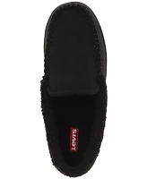 Levi's Men's Roger Faux-Sherpa Corduroy Slippers