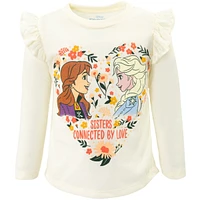 Frozen Girls Disney T-Shirt and Leggings Outfit Set