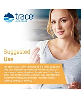 Trace Minerals ConcenTrace Chewable Gummies Full Spectrum | Provide Potent Energy, Metabolic & Mood Support | Healthy Joints Bones and Teeth | Natural