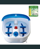 Pursonic Foot Spa Massager with Tea Tree Oil Foot Salt Scrub