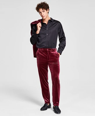 Tinsel Men's Velvet Dress Pants