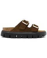 Papillio by Birkenstock Women's Arizona Chunky Suede Leather Platform Sandals from Finish Line