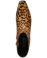 Steve Madden Women's Dusty Leopard Block Heel Booties