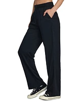 Rvca Juniors' Hudson Elasticized-Waist Wide-Leg Pants