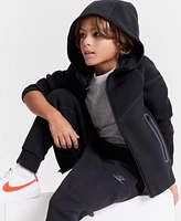 Nike Little Kids Neutral 2-Piece Tech Fleece Full-Zip Hoodie and Pants Set