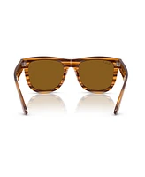 Ray-Ban Unisex Polarized Sunglasses, Wayfarer Reverse RBR0502S