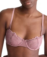 Calvin Klein Women's Essential Lace Balconette Bra