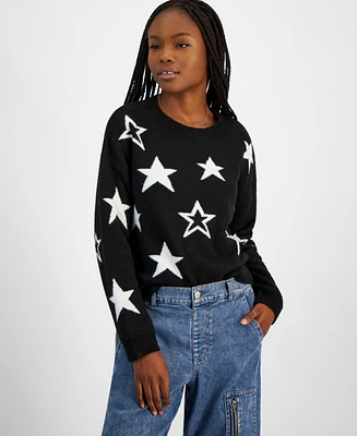 Hooked Up by Iot Juniors' "It Girl" Crewneck Sweater