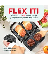 Dash Flex Press Electric Griddle & Grill System