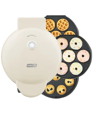 Dash MultiMaker Treat Maker System with Removeable: Mini Cupcake, Donut, & Waffle Bite