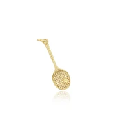 The Lovery Gold Tennis Racket Charm