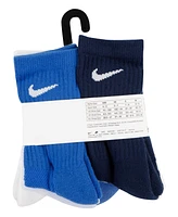 Nike Little Kids Holiday Crew Socks, 6-Pack